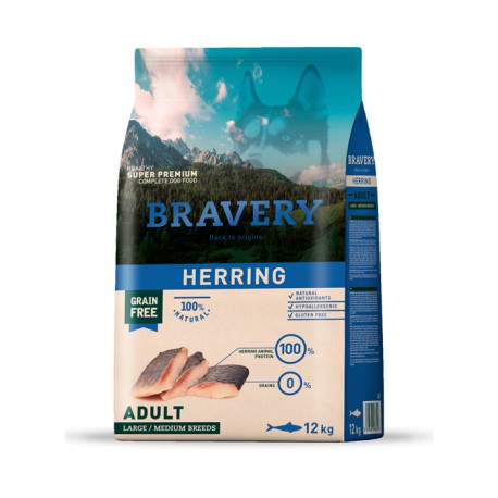 BRAVERY ARINGA MEDIUM/LARGE ADULT 12KG