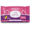 Safety Pet Exotic Refresh Salviette per Cane Gatto 40 Pezzi Pitaya con Estratti di Aloe 