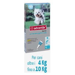 Antiparassitario Advantix Bayer  0-4 Kg