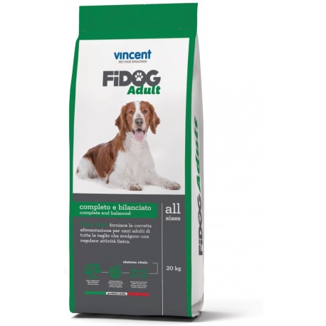 FIDOG ADULT 20 KG MANTENIMENTO CROCCHETTE PER CANI ADULTI